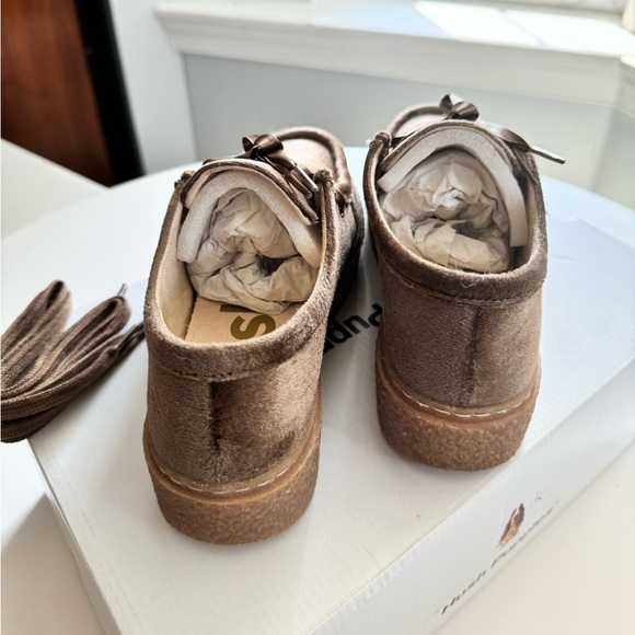 Hush Puppies Bridget Velvet Platform Loafer - Picture 3 of 4